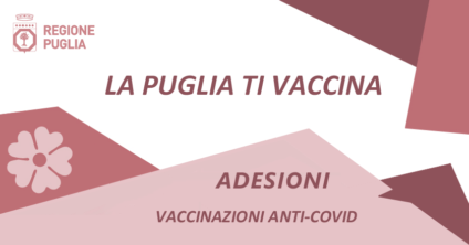 La Puglia ti vaccina: niente prenotazione la Regione decide dove e quando