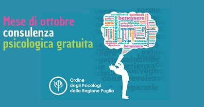 Ottobre 2012: Mese del benessere psicologico in Puglia