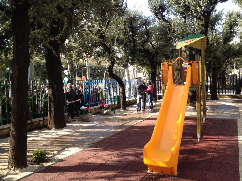DINTORNI: San Marco inaugura un parco giochi