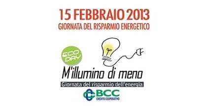 “M’illumino di meno”