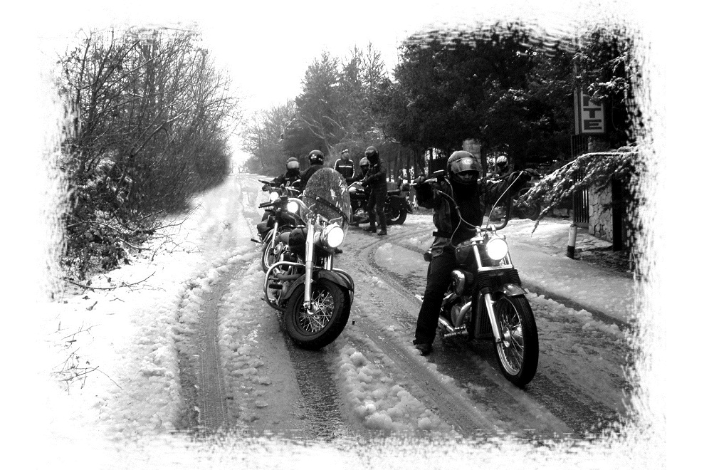 motoraduno invernale - GARGANTREFFEN