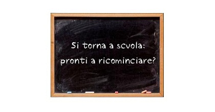 ADDIO VACANZE: si torna sui banchi di scuola!