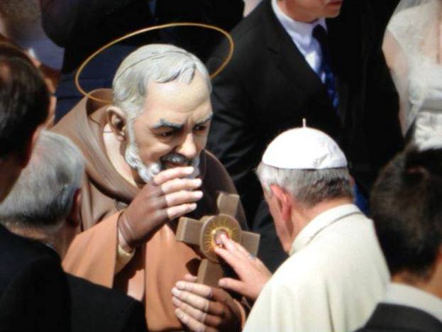 Una nuova statua per San Pio
