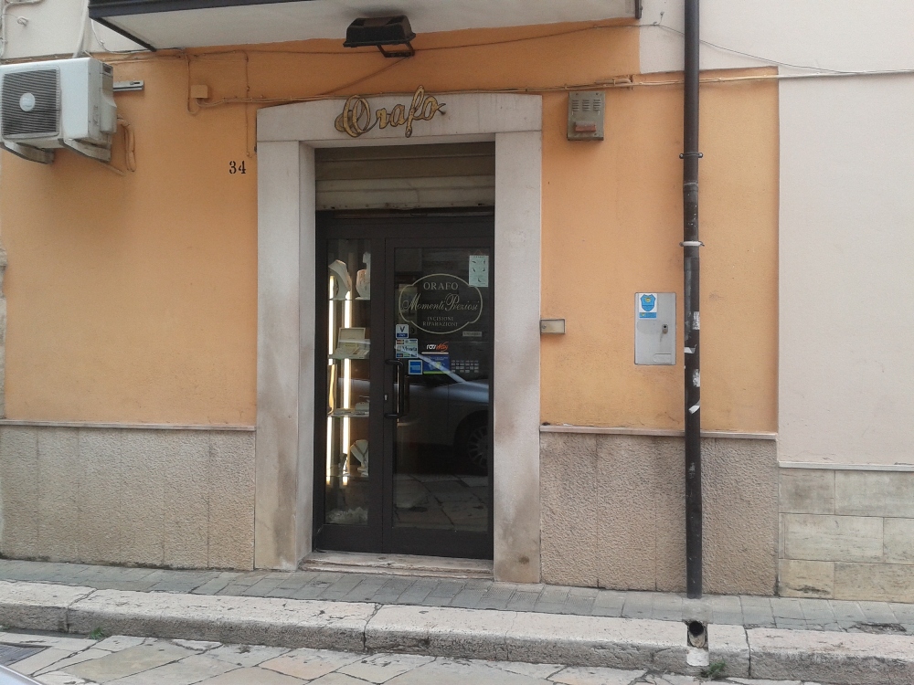 Rapina nel centro storico