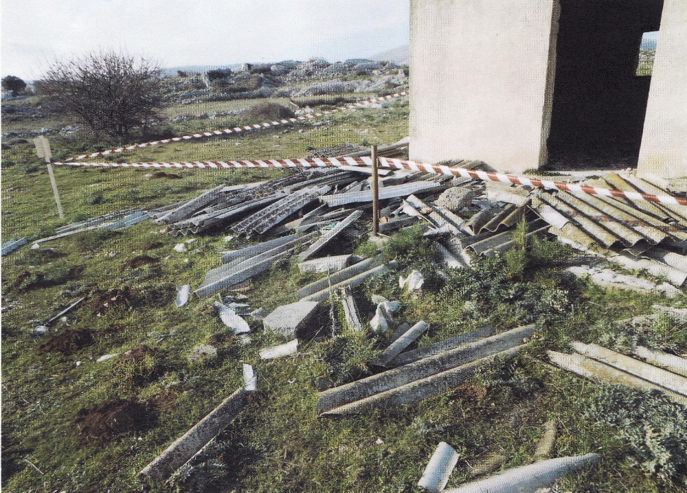 Scoperta discarica abusiva su terreno demaniale