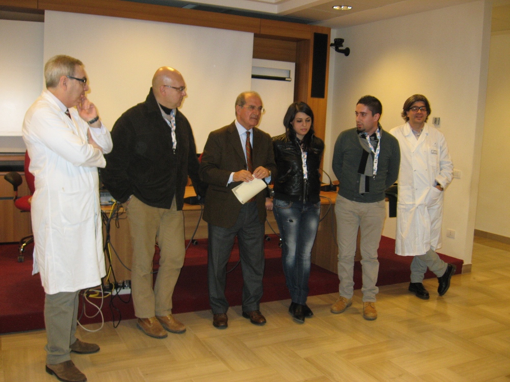 La visita di Telethon a Casa Sollievo della Sofferenza