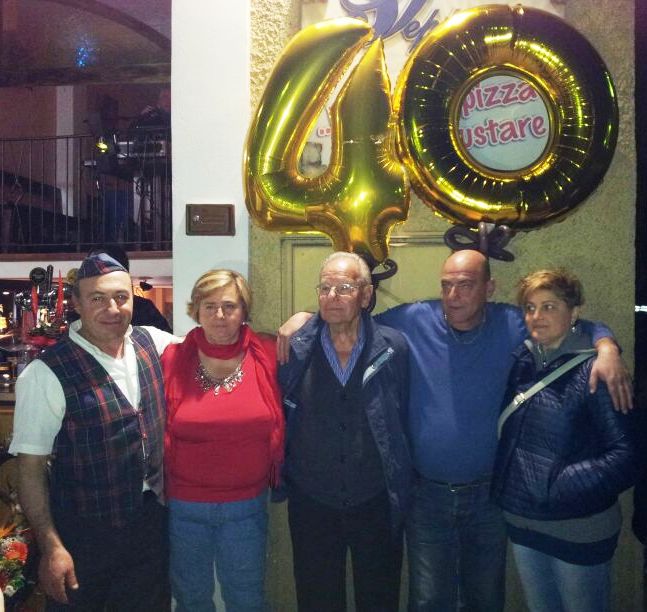 I 40 anni della pizza di “Peppino”