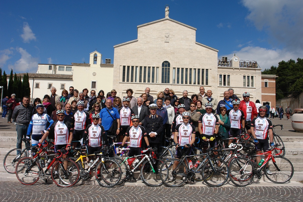In bicicletta per Padre Pio