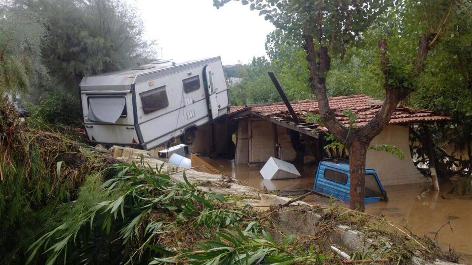 Peschici, dagli incendi alle alluvioni. Antitesi del disastro