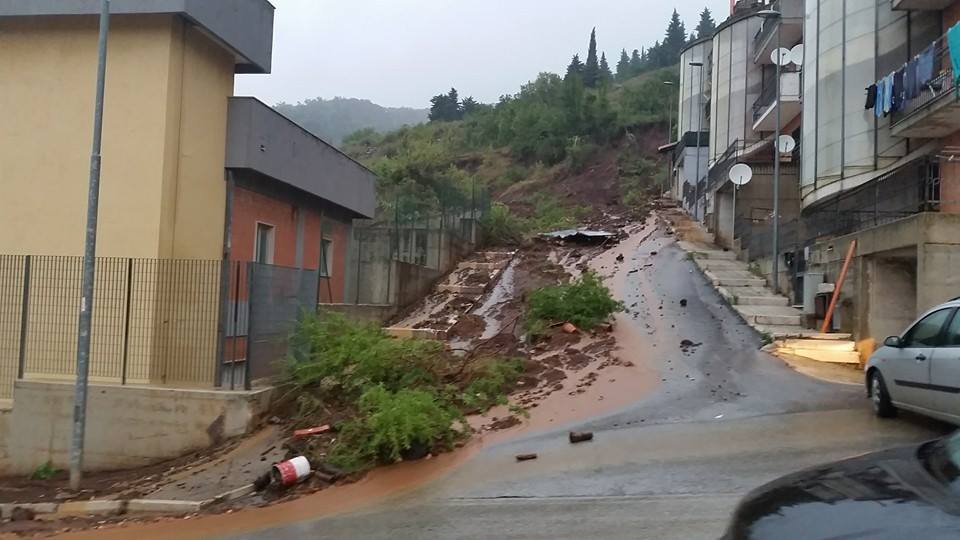 Il Gargano flagellato dal maltempo
