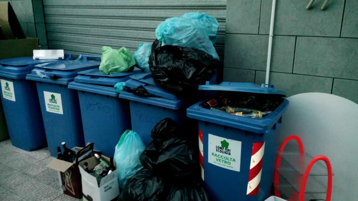 deposito e raccolta dei rifiuti