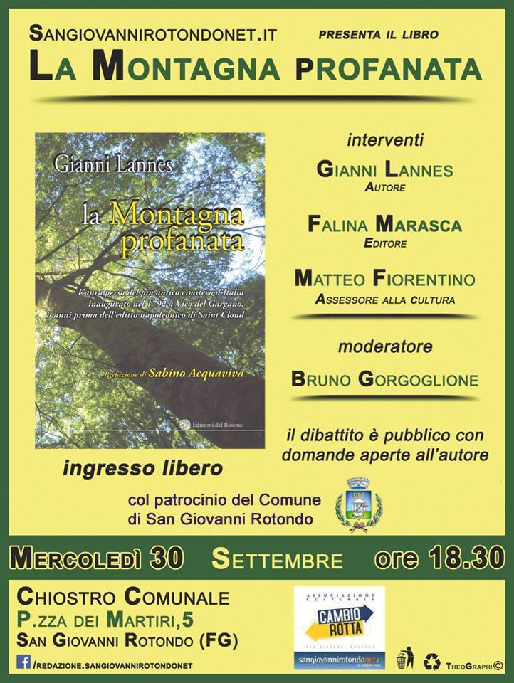 locandina montagan profanata