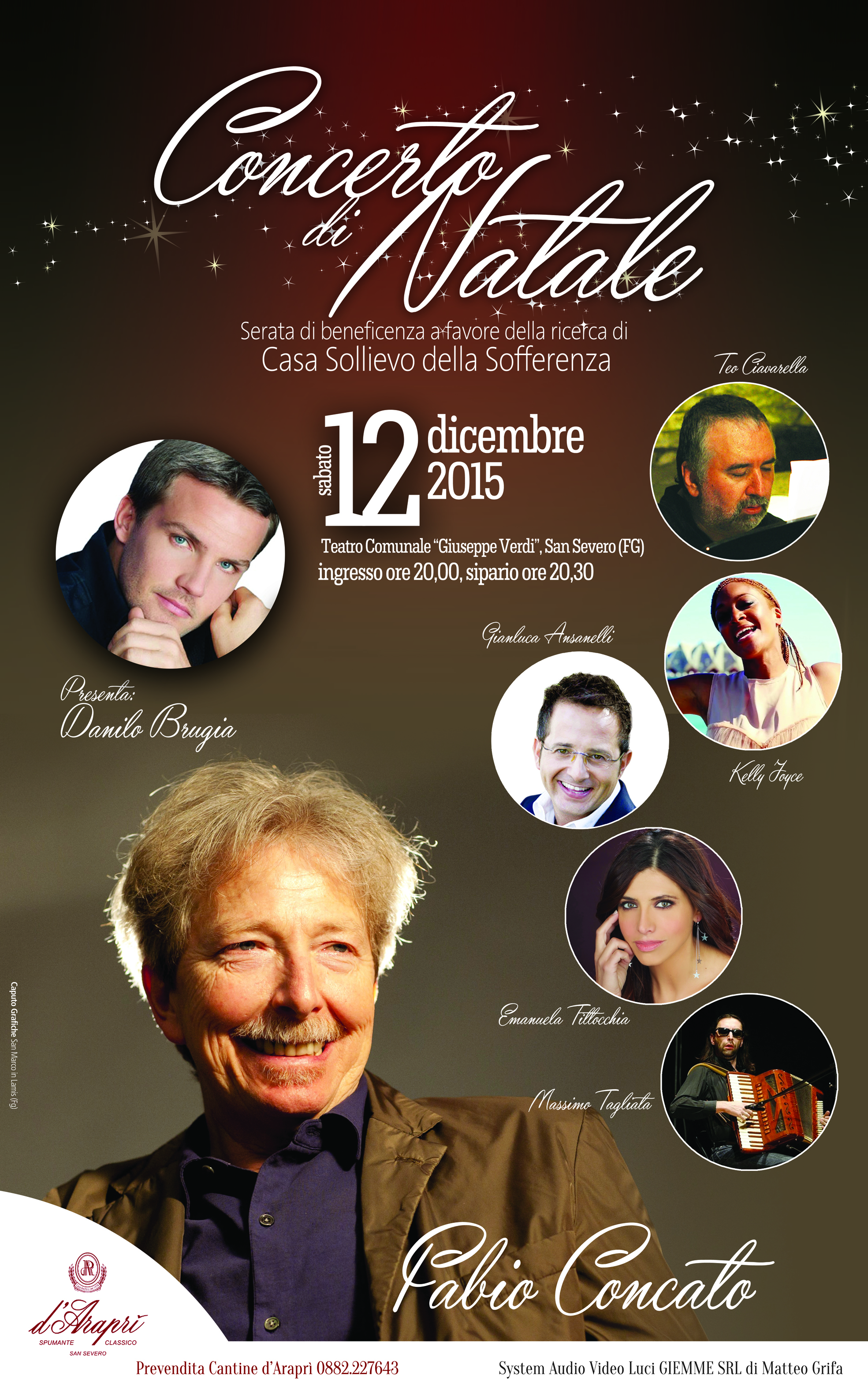 CONCERTO DI NATALE 2015 - locandina