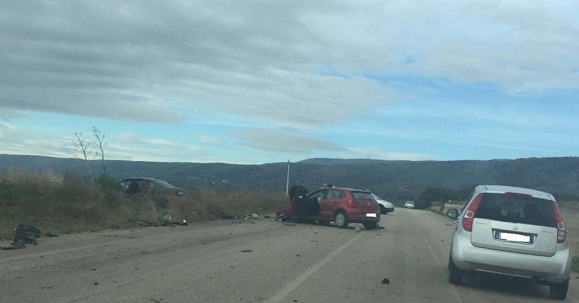 Incidente stradale sulla S.Giovanni-Manfredonia