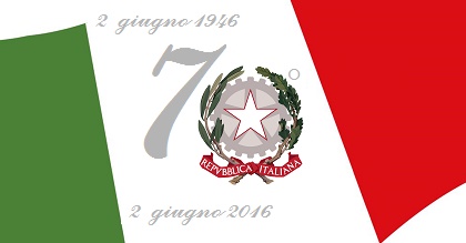 2 giugno 1946-2 giugno 2016: 70° anniversario della Repubblica italiana