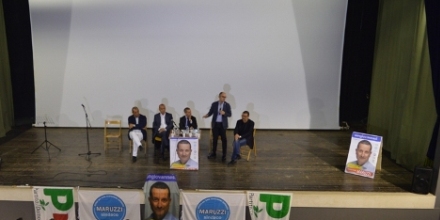 Bagno di folla per la “prima” del candidato sindaco Leonardo Maruzzi