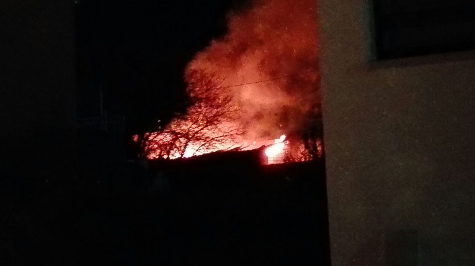 incendio casolare