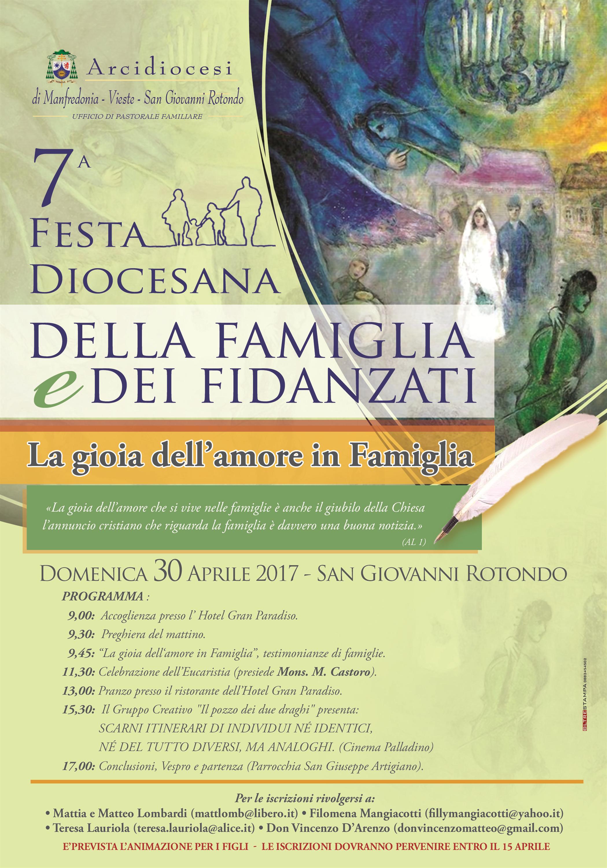 VII Festa diocesana della famiglia e dei fidanzati