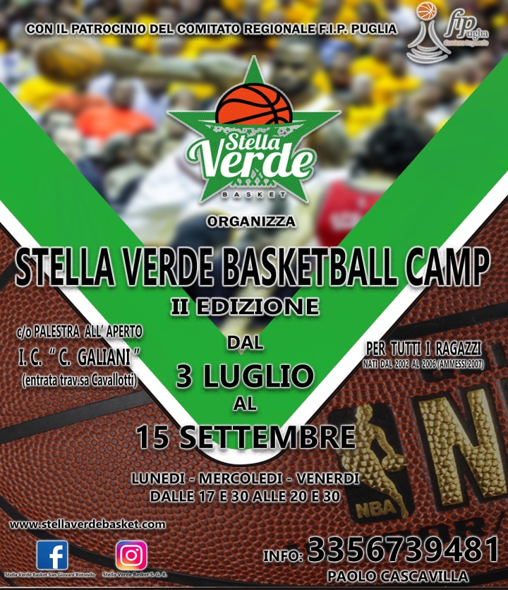 Stella Verde – Basketball Camp 2017