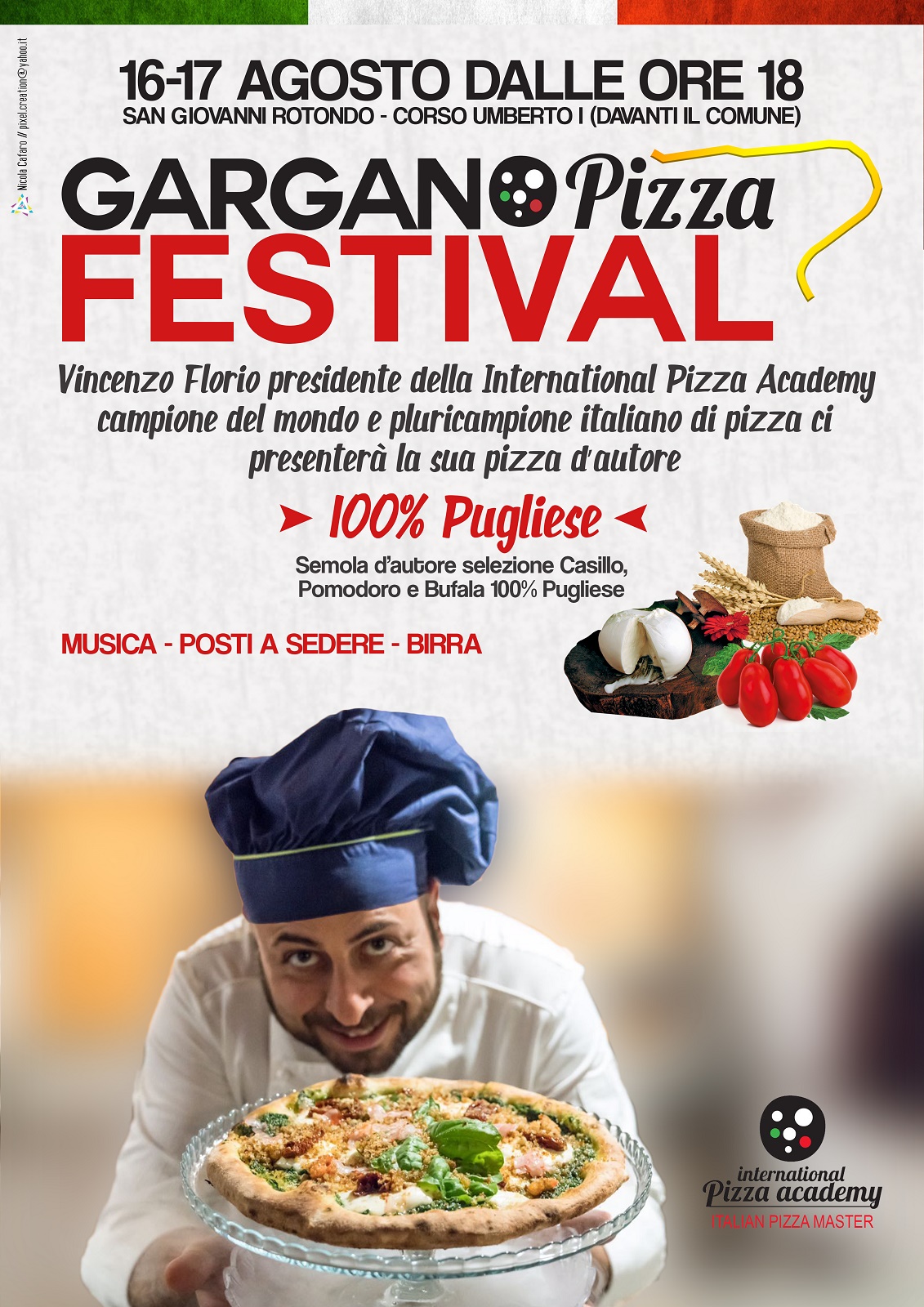Gargano Pizza Festival - prima edizione - locandina