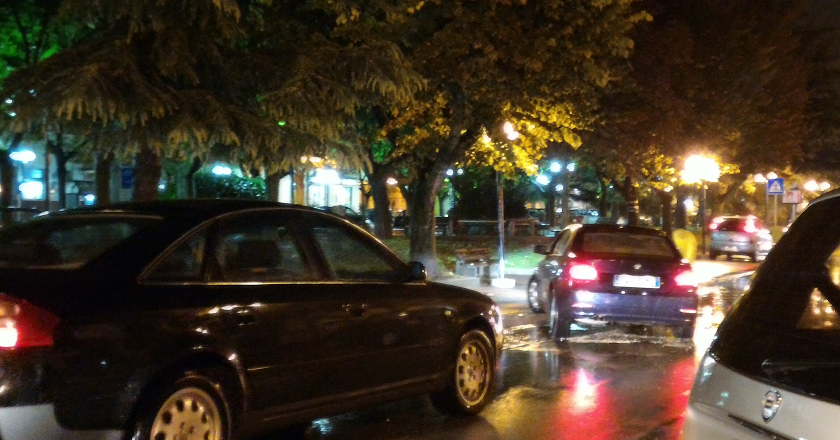 ULTIM’ORA: nubifragio paralizza la città