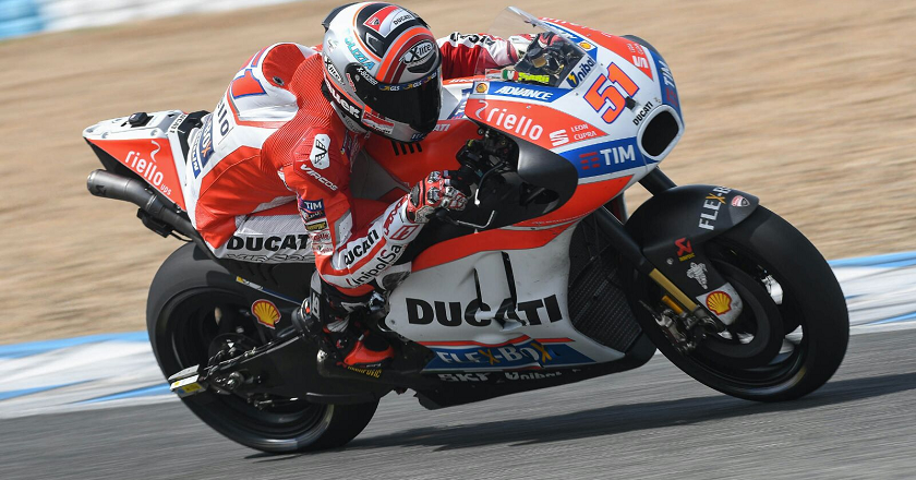 Michele Pirro a Misano con la terza Ducati ufficiale