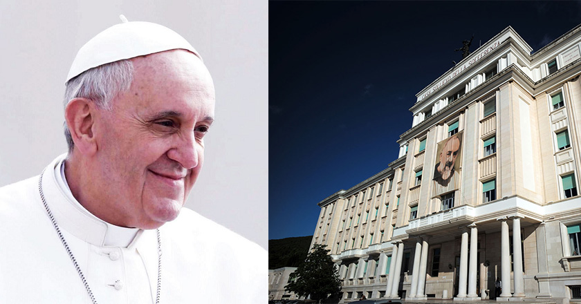 Papa Francesco a San Giovanni Rotondo, ora è ufficiale