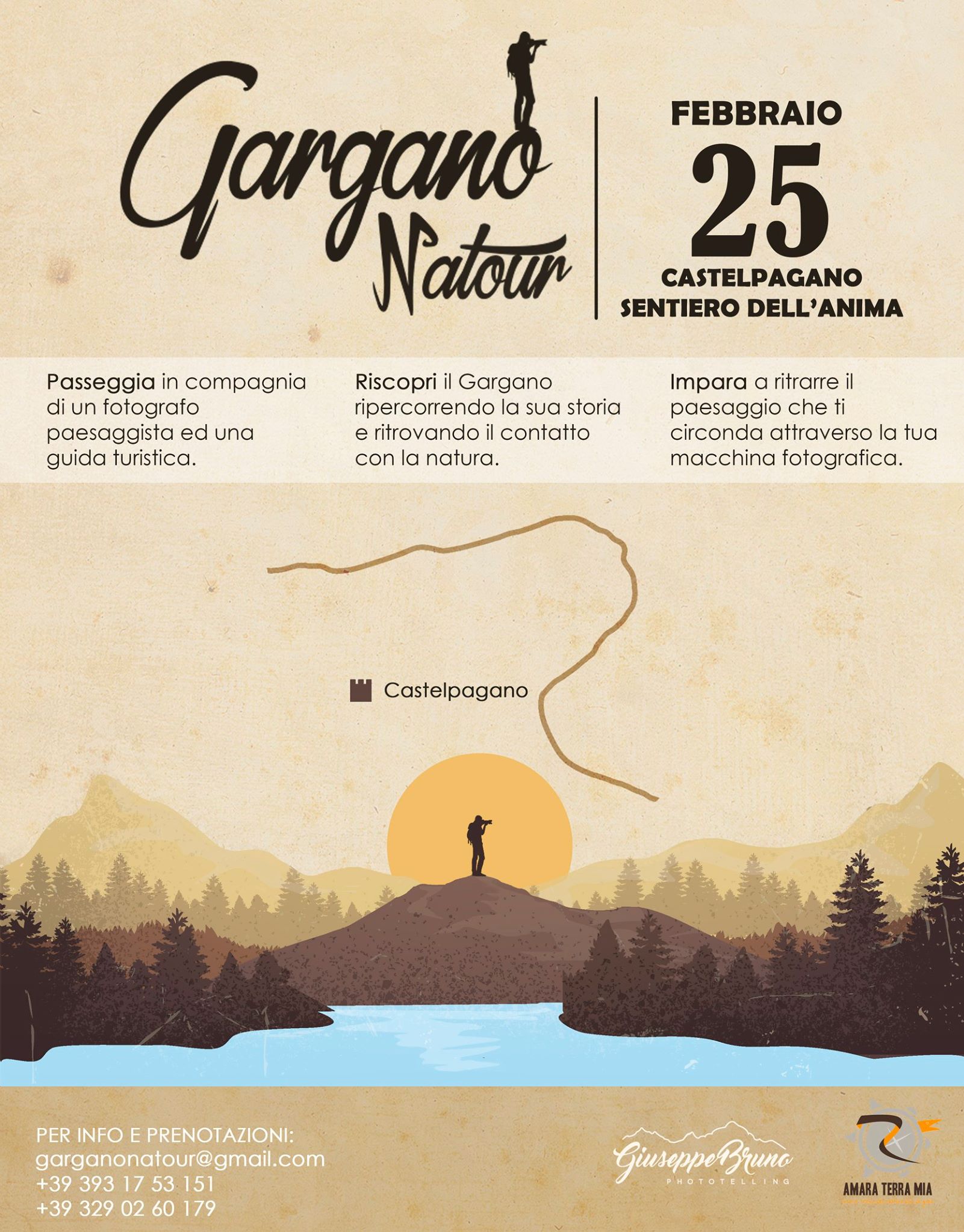 Gargano NaTour - locandina febbraio 2018