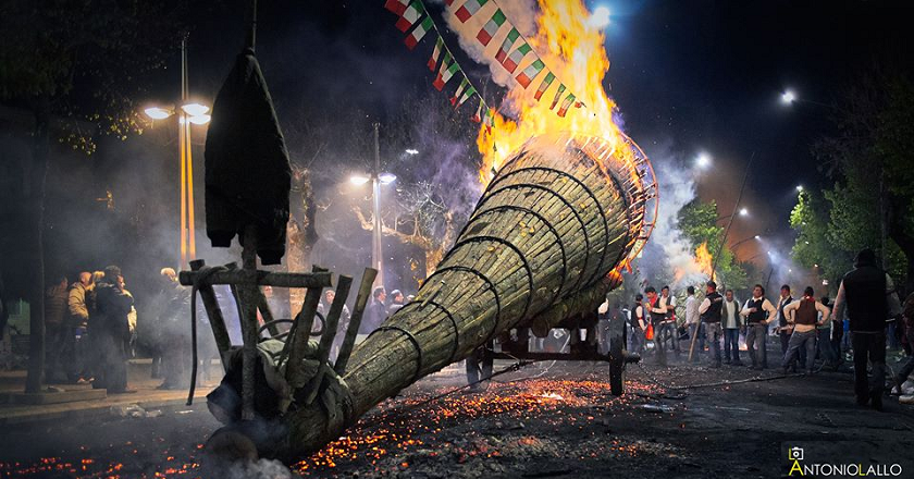 L’antico rito delle “Fracchie” a San Marco in Lamis