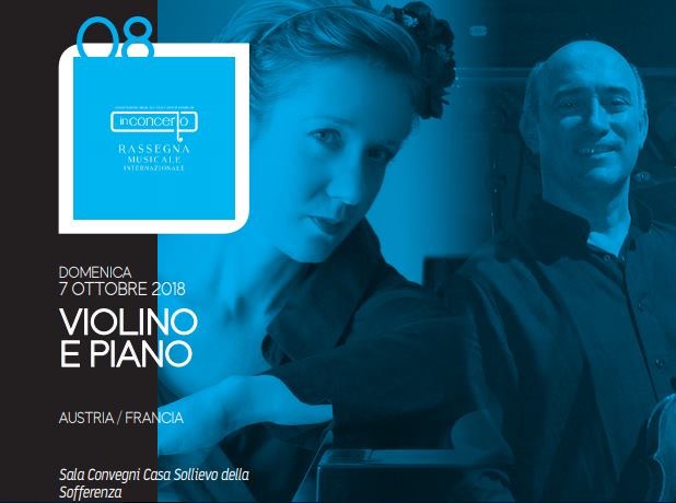 Rassegna Musicale Internazionale InConcerto - locandina - 7 ottobre 2018