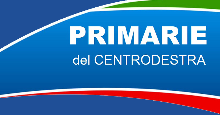 Confermate le Primarie del Centrodestra