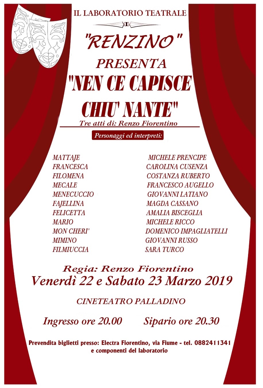 “Nen ce capisce chiu’ nante!" - locandina