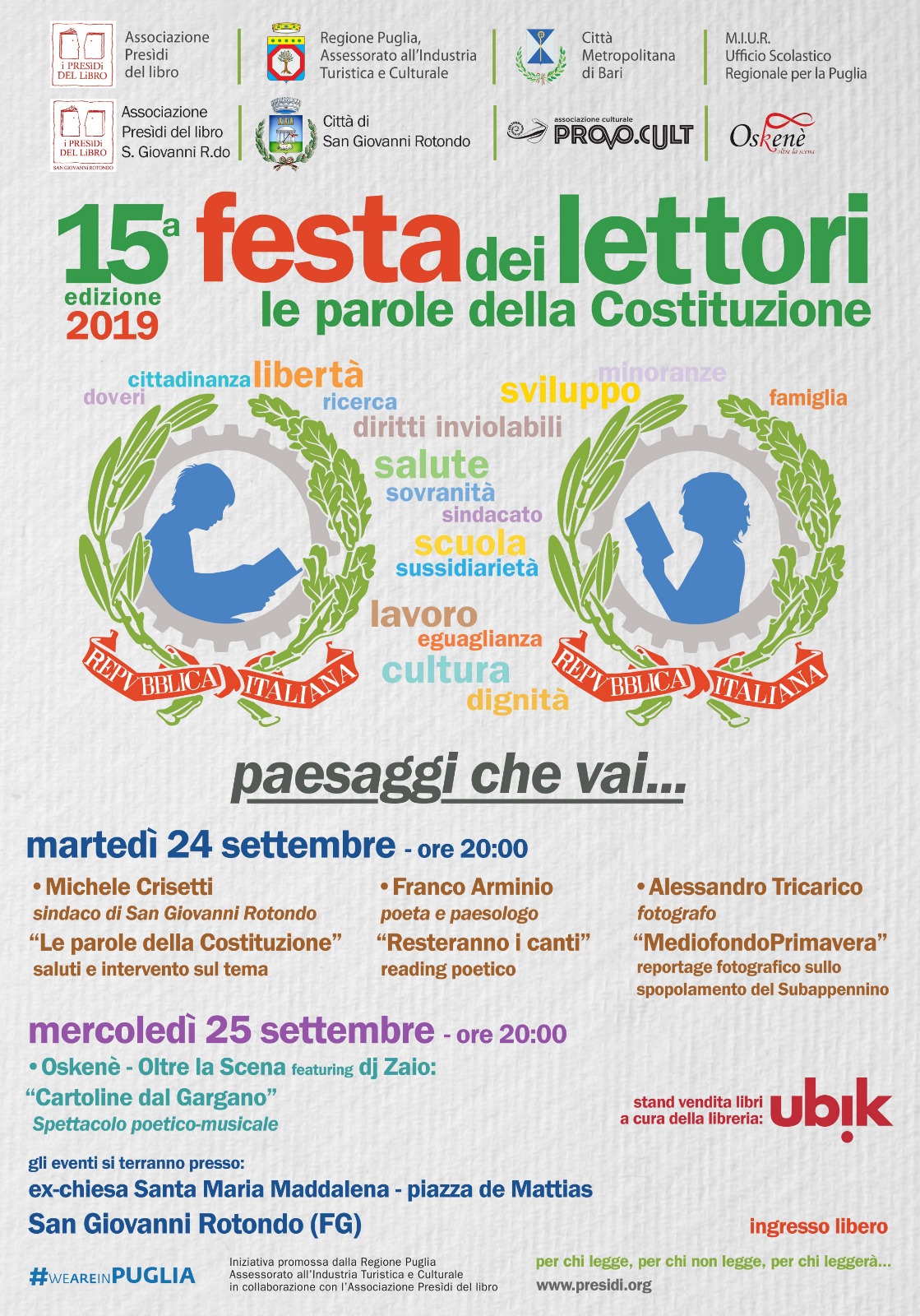 XV Festa dei Lettori