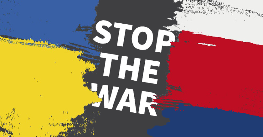 Grande partecipazione alla manifestazione Stop War in Ukraine