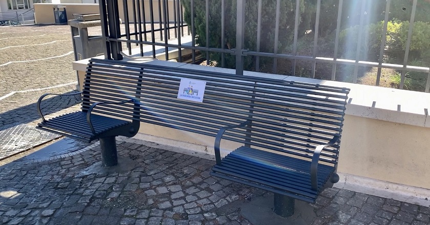 Inaugurata la Panchina Inclusiva sul piazzale di Santa Maria delle Grazie
