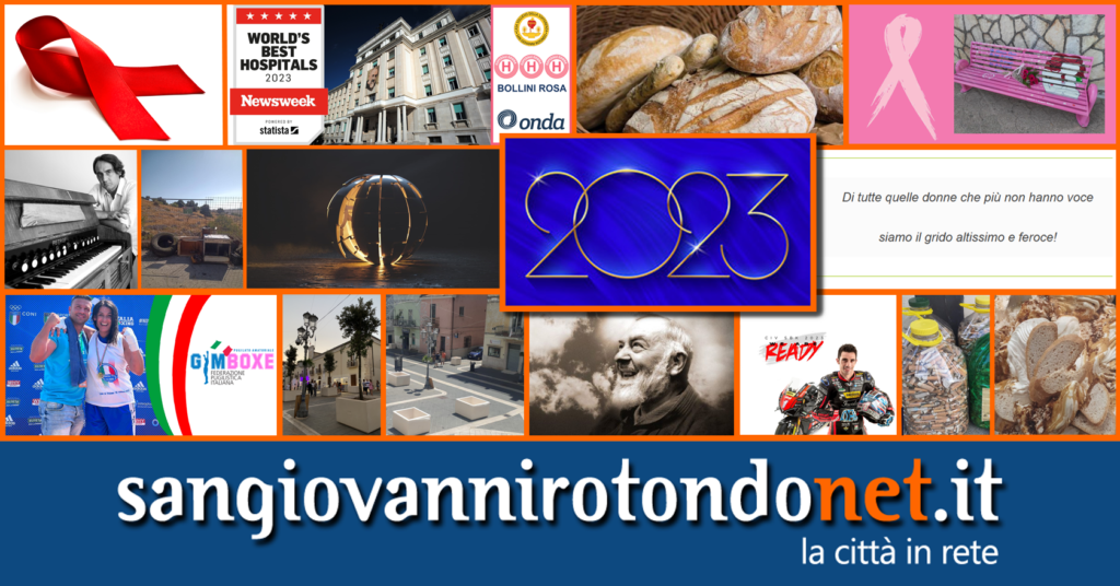 Il 2023 raccontato da SanGiovanniRotondoNET.it