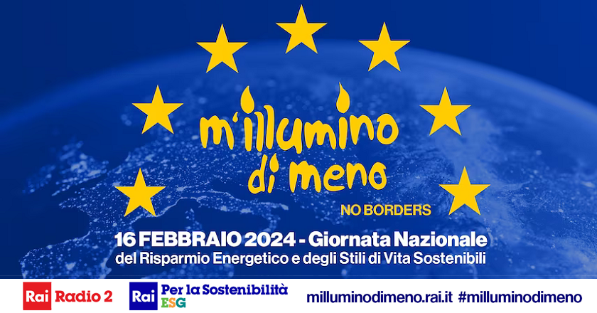 M’illumino di Meno 2024 è No Borders!