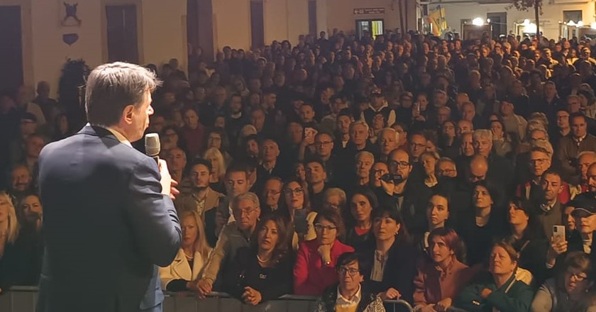 Giuseppe Conte ‘ammalia’ San Giovanni Rotondo