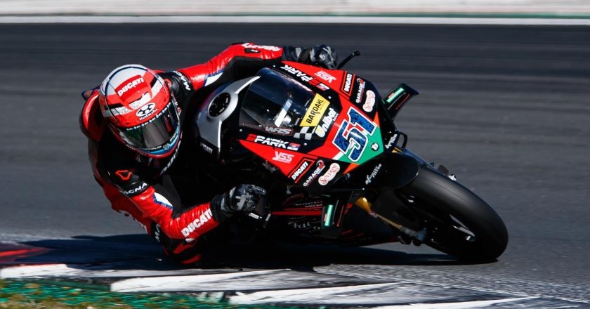Pirro in pista a Vallelunga per i primi test del CIV 2025