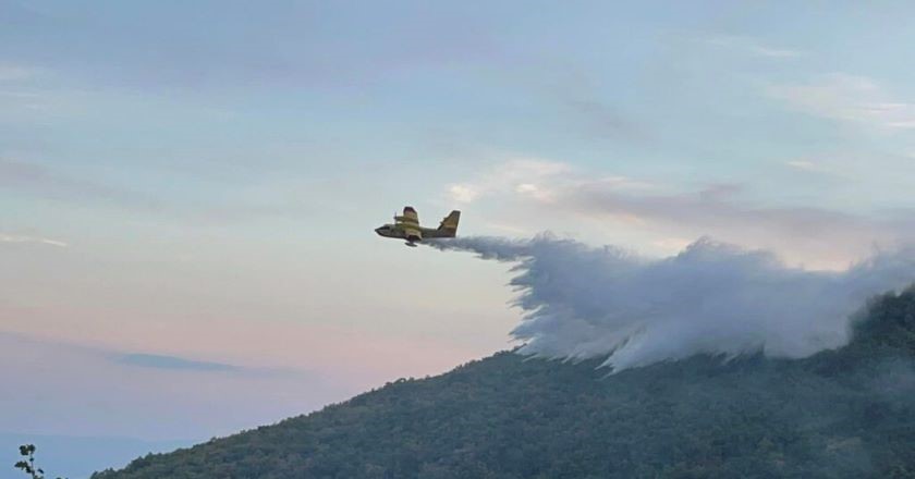 Primi caldi, primi incendi