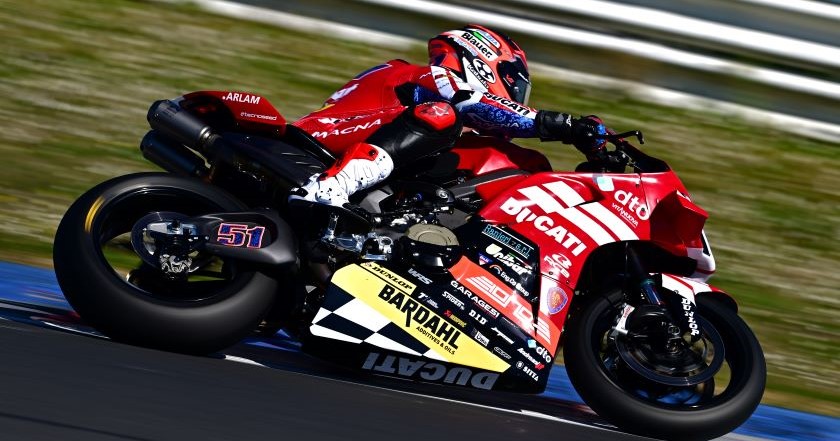 Finale di stagione ‘a tutto gas’ per Michele Pirro