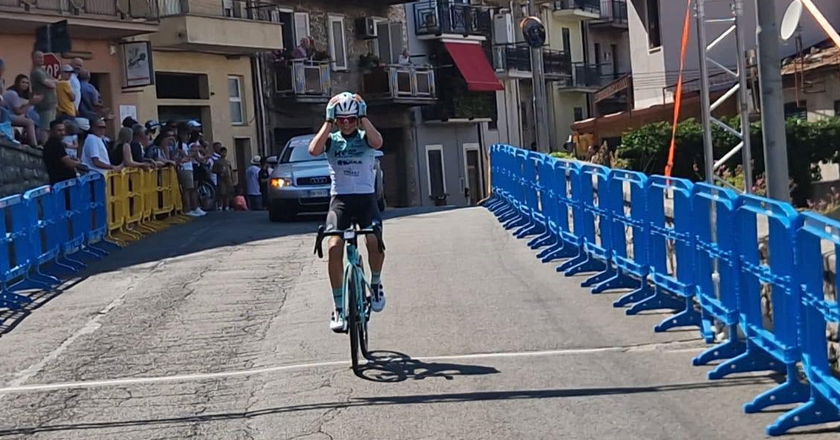 Samuele Lombardi vola ai Campionati Italiani di Ciclismo Categoria Esordienti