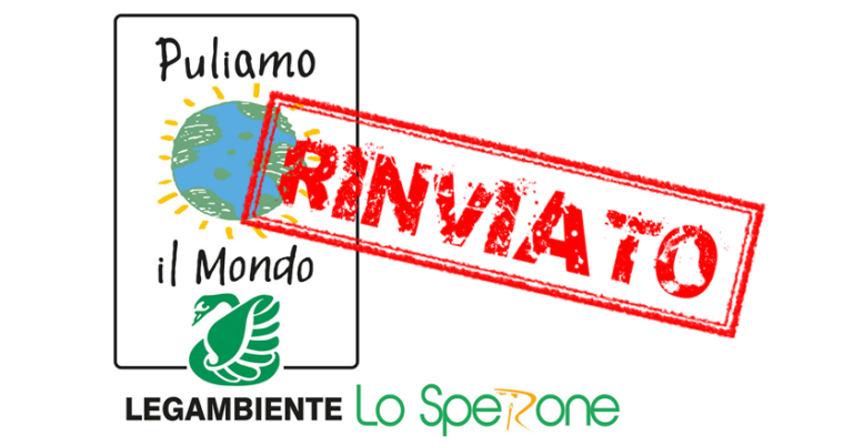 Puliamo il Mondo 2026: il maltempo ferma le attività all’aperto, confermato l’incontro di domani